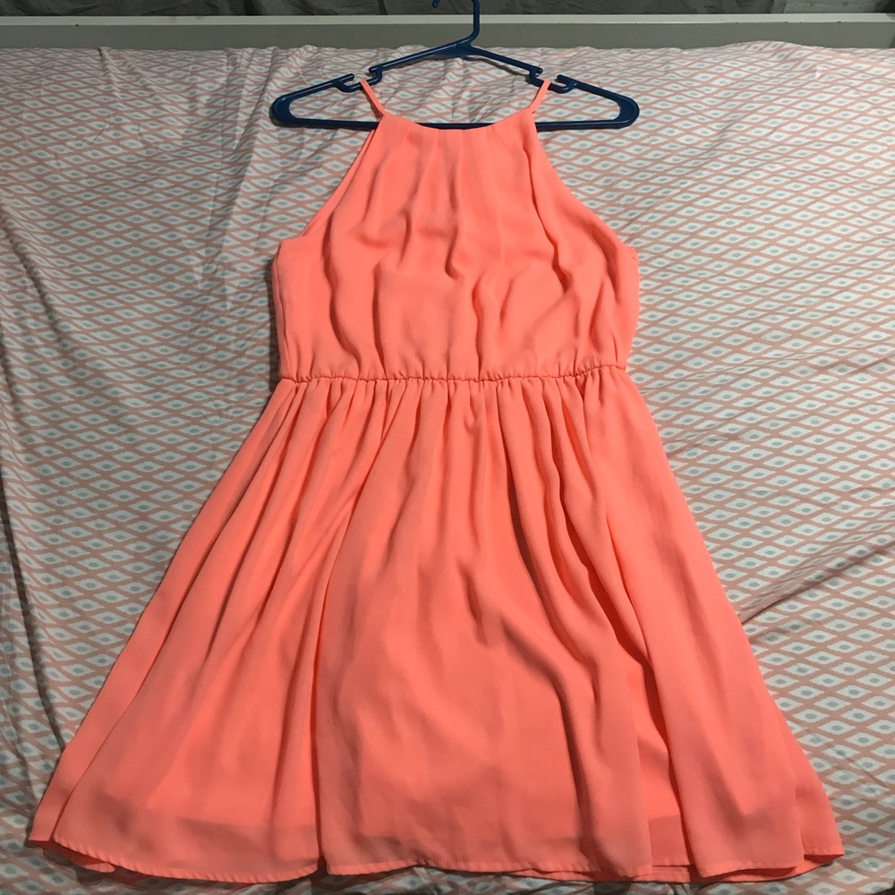 Coral Summer Dress